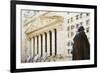 Wall Street - In the Style of Oil Painting-Philippe Hugonnard-Framed Giclee Print