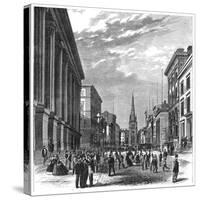 Wall Street, New York, 1869-null-Stretched Canvas