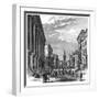 Wall Street, New York, 1869-null-Framed Giclee Print