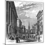 Wall Street, New York, 1869-null-Mounted Giclee Print