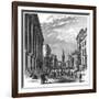 Wall Street, New York, 1869-null-Framed Giclee Print