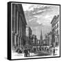 Wall Street, New York, 1869-null-Framed Stretched Canvas
