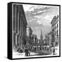 Wall Street, New York, 1869-null-Framed Stretched Canvas