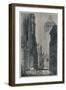 'Wall Street, New York', c1913-William Monk-Framed Giclee Print