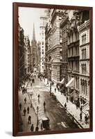 Wall Street, New York City, 1898-null-Framed Giclee Print