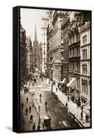 Wall Street, New York City, 1898-null-Framed Stretched Canvas