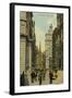 Wall Street, New York City, New York, USA, C1890-C1909-null-Framed Giclee Print