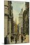 Wall Street, New York City, New York, USA, C1890-C1909-null-Mounted Giclee Print