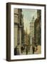 Wall Street, New York City, New York, USA, C1890-C1909-null-Framed Giclee Print