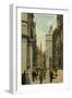 Wall Street, New York City, New York, USA, C1890-C1909-null-Framed Giclee Print