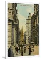 Wall Street, New York City, New York, USA, C1890-C1909-null-Framed Giclee Print