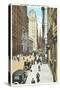 Wall Street, New York City-null-Stretched Canvas