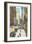 Wall Street, New York City-null-Framed Art Print