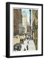 Wall Street, New York City-null-Framed Art Print