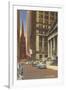 Wall Street, New York City-null-Framed Art Print