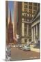 Wall Street, New York City-null-Mounted Art Print