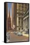 Wall Street, New York City-null-Framed Stretched Canvas