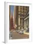 Wall Street, New York City-null-Framed Art Print