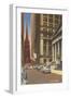 Wall Street, New York City-null-Framed Art Print