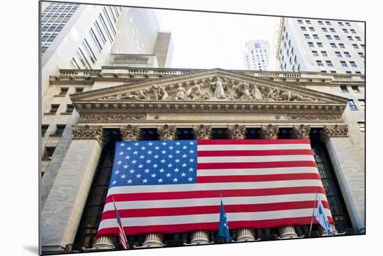 Wall Street - New York stock exchange - Manhattan - NYC - United States-Philippe Hugonnard-Mounted Photographic Print