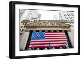 Wall Street - New York stock exchange - Manhattan - NYC - United States-Philippe Hugonnard-Framed Photographic Print