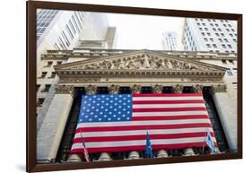 Wall Street - New York stock exchange - Manhattan - NYC - United States-Philippe Hugonnard-Framed Photographic Print