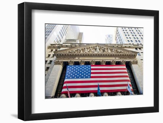 Wall Street - New York stock exchange - Manhattan - NYC - United States-Philippe Hugonnard-Framed Photographic Print