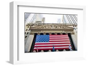 Wall Street - New York stock exchange - Manhattan - NYC - United States-Philippe Hugonnard-Framed Photographic Print