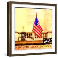 Wall Street, New York-Tosh-Framed Art Print