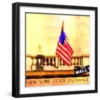 Wall Street, New York-Tosh-Framed Art Print