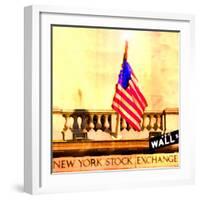 Wall Street, New York-Tosh-Framed Art Print