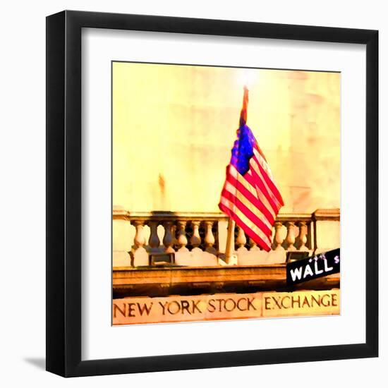 Wall Street, New York-Tosh-Framed Art Print