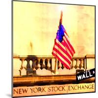 Wall Street, New York-Tosh-Mounted Art Print
