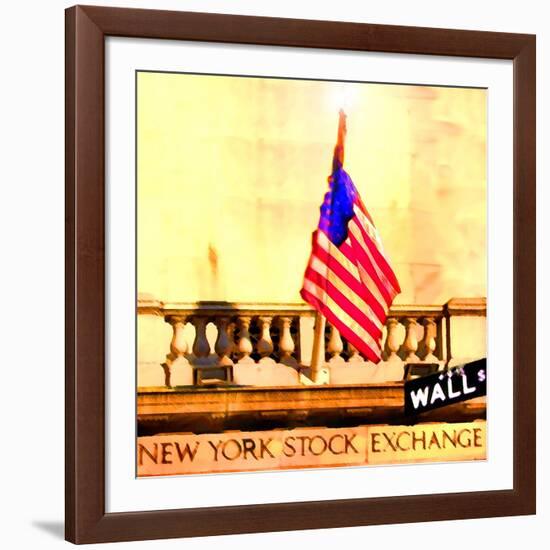 Wall Street, New York-Tosh-Framed Art Print