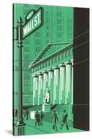 Wall Street Poster-null-Stretched Canvas