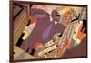 Wall Street Rampage-A Richard Allen-Framed Giclee Print