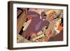 Wall Street Rampage-A Richard Allen-Framed Giclee Print