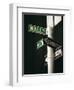 Wall Street Sign, New York City, New York State, USA-Walter Rawlings-Framed Photographic Print