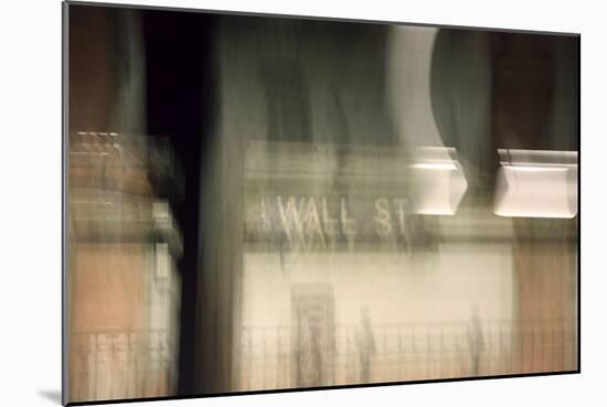 Wall Street Subway Station NYC-null-Mounted Photo