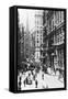 Wall Street, West-null-Framed Stretched Canvas