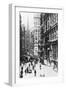 Wall Street, West-null-Framed Art Print