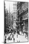 Wall Street, West-null-Mounted Art Print