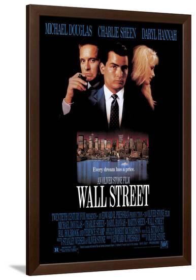 Wall Street--Framed Poster