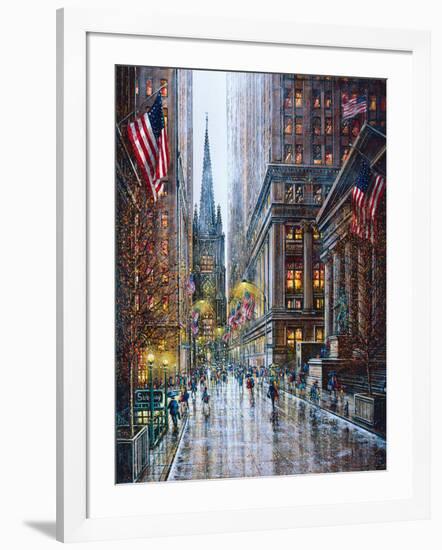 Wall Street-Guy Dessapt-Framed Art Print