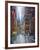 Wall Street-Guy Dessapt-Framed Art Print