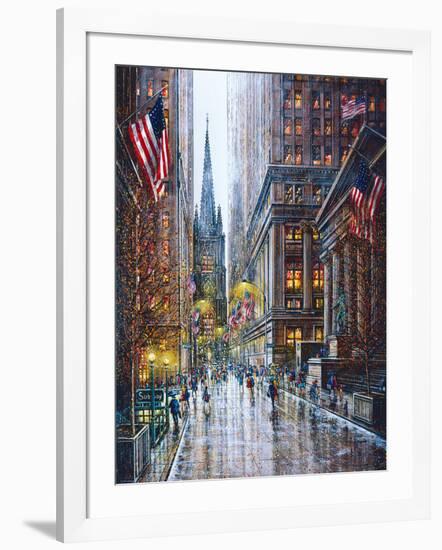 Wall Street-Guy Dessapt-Framed Giclee Print