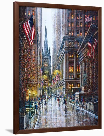 Wall Street-Guy Dessapt-Framed Giclee Print