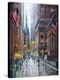 Wall Street-Guy Dessapt-Stretched Canvas