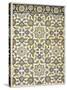 Wall Tiles of Qasr Rodouan-Emile Prisse d'Avennes-Stretched Canvas