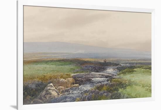 Wallabrook, Clapper Bridge, Dartmoor , C.1895-96-Frederick John Widgery-Framed Giclee Print